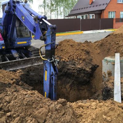 Автономная канализация из бетонных колец