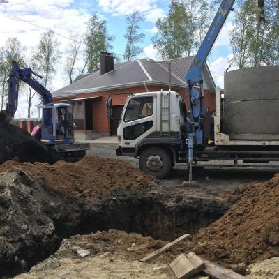 Септик. ЖБИ кольца. Доставка.