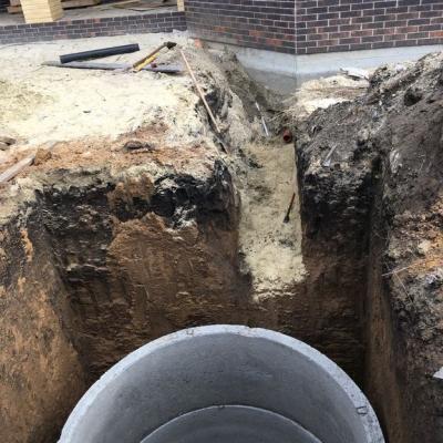 ЖБИ кольца. Канализация, септик.