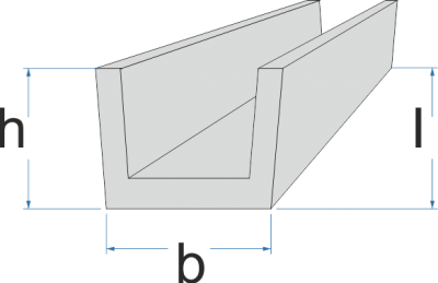 Бетонный водоотводный лоток в Ульяновске:(8422) 72-68-44 
